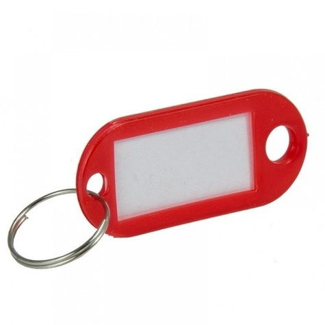 Przywieszki do kluczy 12 szt mix kolorów