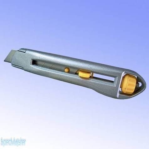 Dedra Nóż metalowy 18 mm z blokadą do papieru i kartonu. M9032