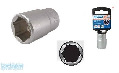 Dedra Nasadka 6 kąt 1/2 25 mm 16A325