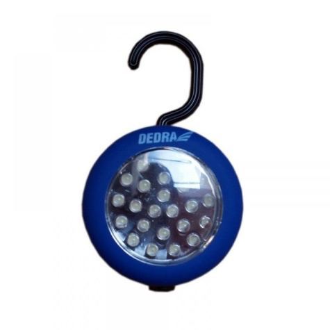 DEDRA Latarka 24 LED okrągła z magnesem L1000