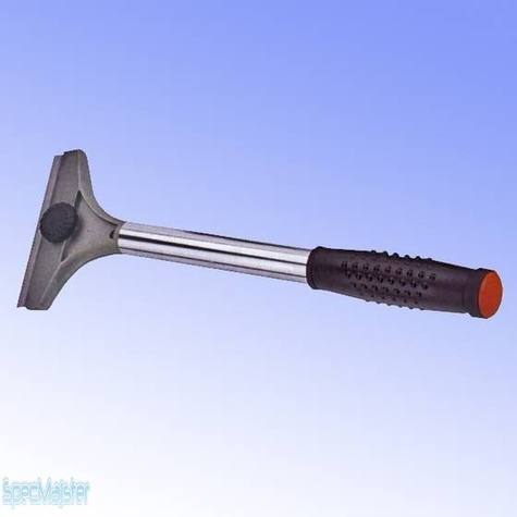 Dedra Skrobak metalowy, gumowy uchwyt, duży / Ostrza wymienne szerokośc 102 mm M9020