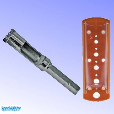 DEDRA Diamentowe wiertło do gresu, terakoty 5mm uchwyt 6-kąt Quick change DED1570