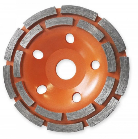 DEDRA Tarcza do szlifowania podwójny segment 125mm HP041