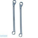 DEDRA Klucz oczkowy odgięty 10 x 11 mm 1423