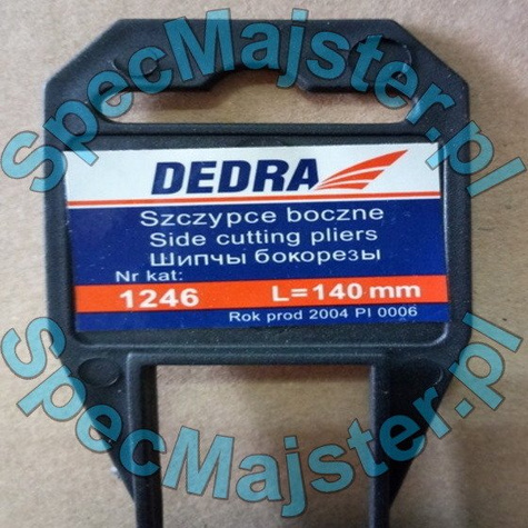 Dedra Szczypce boczne 140 mm 1246