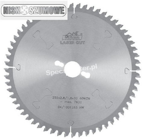 PILANA Piła tarczowa z zębami z węglików spiekanych do obrzynania drewna 210x2,8/1,8x30 WZN 48z