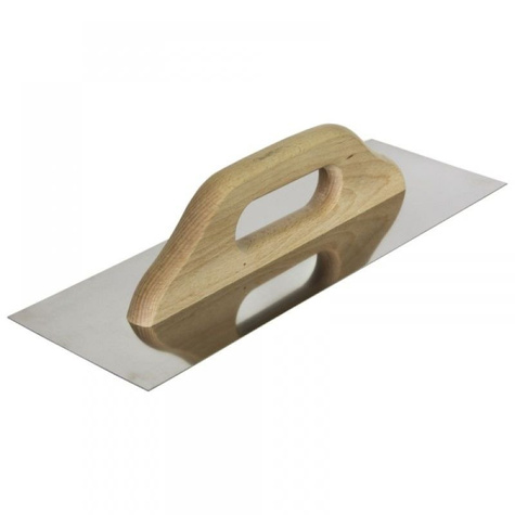 DEDRA Paca gładka, stal nierdzewna, uchwyt drewno bukowe 15B003