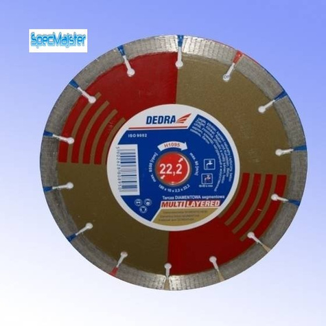 DEDRA Tarcza segmentowa MULTI-LAYER 230 mm / 22,2 -H1097