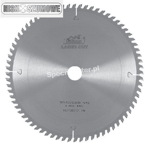 PILANA Piła tarczowa z zębami z węglików spiekanych 250x3,2/2,2x30 WZ 60z