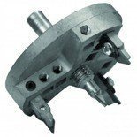 DEDRA Wycinak otworów do glazury, 4 śr. wiercenia DED053