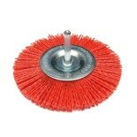 Szczotka ścierna tarczowa 100mm z trzpieniem