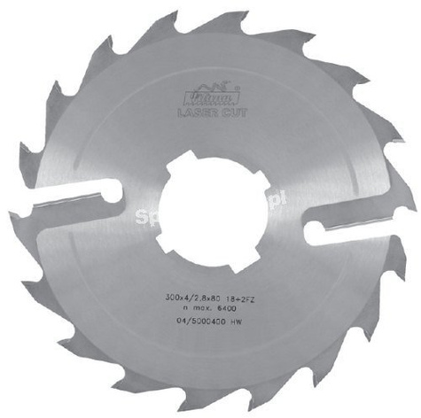 PILANA Piła tarczowa do wielopił z zębami z węglików spiekanych 350x4,0/2,8x80 FZ+ 2 vz 20+2