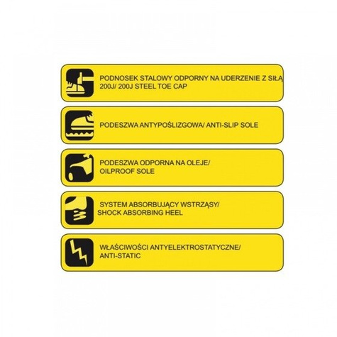 Półbuty bezpieczne rozmiar: 41