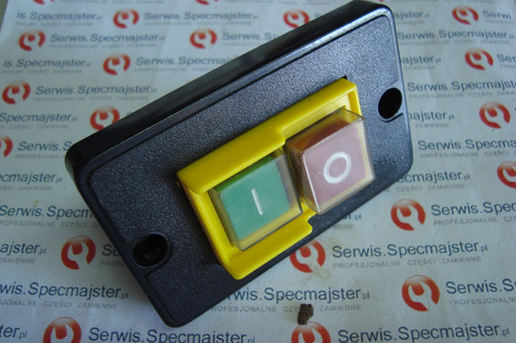 DEDRA Część zamienna do DED7809- Wyłącznik główny z żółtą ramką