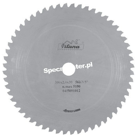 PILANA Piła tarczowa do cięcia poprzecznego do drewna 300x2,4x30x56