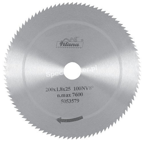 PILANA Piła tarczowa do cięcia drewna i tworzyw sztucznych rozwarta i naostrzona 120x0,9x16x90 NV