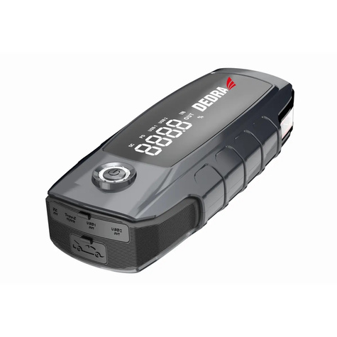 Powerbank z funkcją rozruchu silnika 16000mAh, wyśw. LCD Kod: DEPP1600