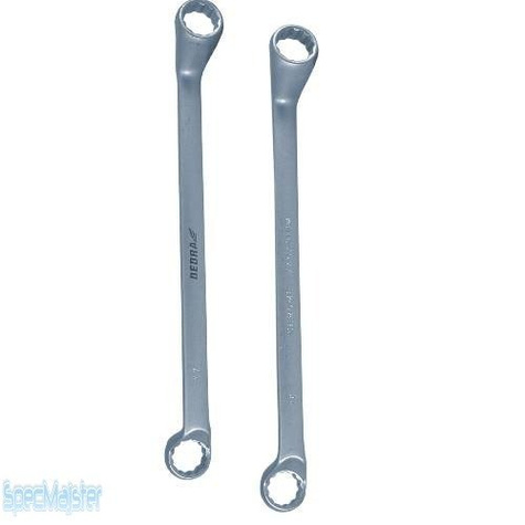 DEDRA Klucz oczkowy odgiety 16 x 17 mm 1428