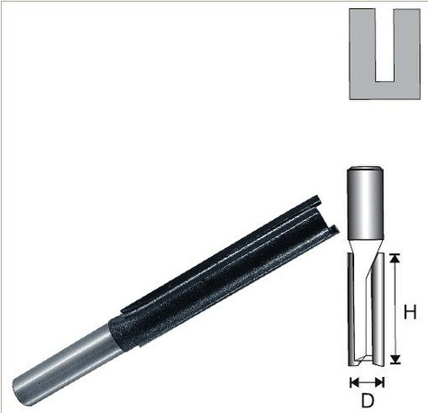 DEDRA FREZ DO DREWNA Z PŁYTKAMI WĘGLIKOWYMI - 07F031B