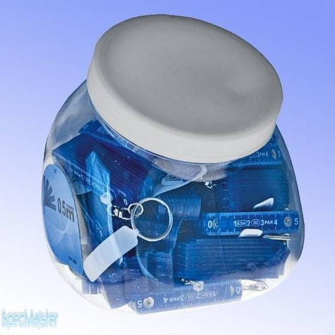 Dedra Miarka składana breloczek 40 szt. w słoiku M311.104