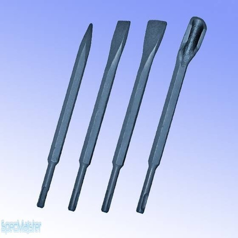 Dedra 0708 Dłuta do muru do młotowiertarek komplet 4 szt.