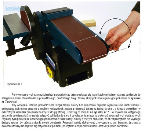 Szlifierka tarczowo taśmowa do drewna