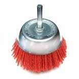 Szczotka ścierna doczołowa 50mm z trzpieniem