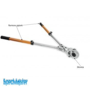 DEDRA Zagniatarka do złączek rur, 1266