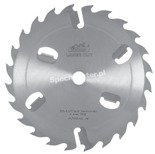PILANA Piła tarczowa do wielopił z zębami z węglików spiekanych 600x6,2/4,0x30 FZ MASSIVE 26+6z