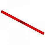 DEDRA Ołówek stolarski HB 24,5cm czerwony - M9003