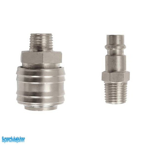 DEDRA PANSAM Komplet szybkozłączek gwint zewnętrzny 3/8'' A535403