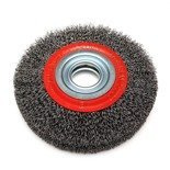 Szczotka druciana tarczowa 150mm, redukcje: 25,22,20,16,12mm