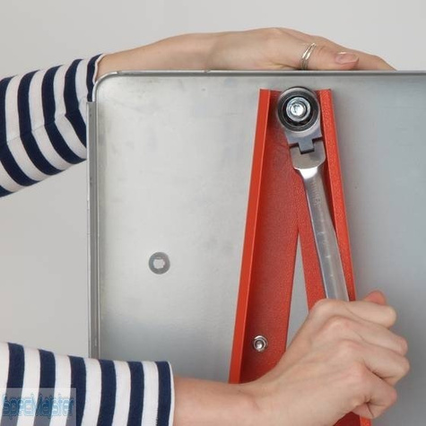 DEDRA Klucz płasko-oczkowy 13 mm CrV z grzechotką (72 zęby) i przegubem 14GP47