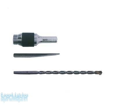 Dedra Adaptor SDS, wiertło pilot (100mm), wybijak, kpl. h1226