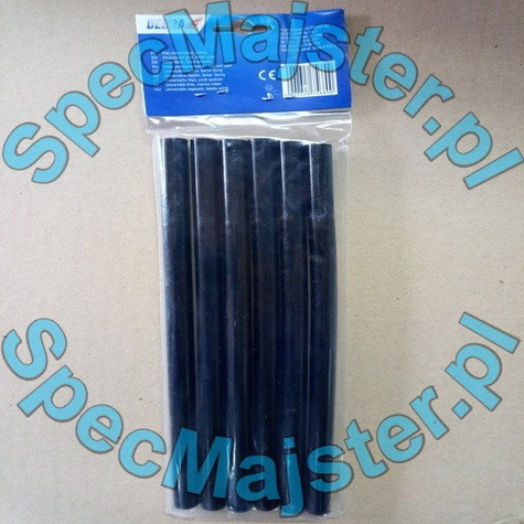 Klej topliwy uniwersalny czarny 6 szt.