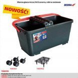 Kółka do wanny glazurniczej 15B090, kpl 4szt