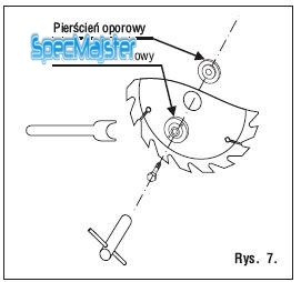Dedra Pilarka ręczna do drewna 1200 W DED7922