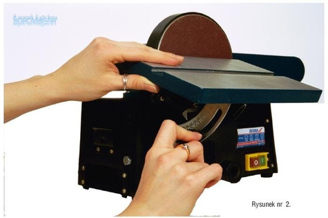 Szlifierka tarczowo taśmowa do drewna