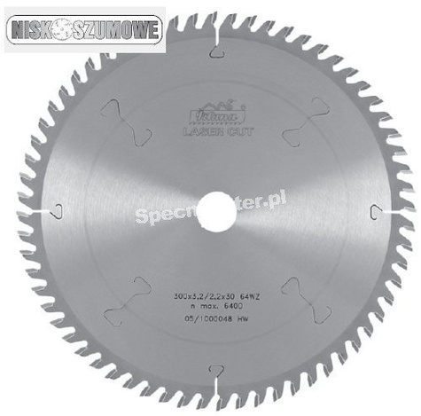 PILANA Piła tarczowa z zębami z węglików spiekanych 250x3,2/2,2x30 WZ 48z