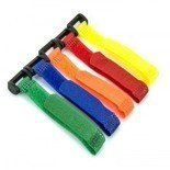 Opaski rzepowe 12mmx150mm mix kolorów 10 szt. 11RM12152