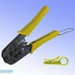 DEDRA Szczypce do zaciskania końcówek telefonicznych 1268