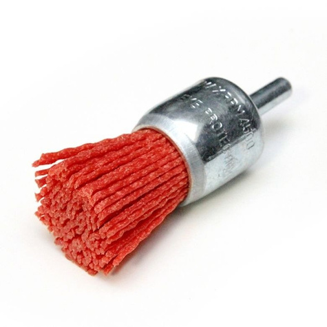 Szczotka ścierna pędzelkowa 24mm z trzpieniem