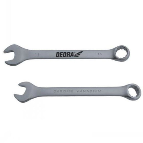 Klucz płasko-oczkowy CrV 17 mm z przywieszką