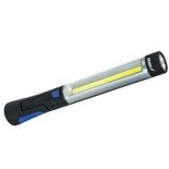 Latarka aku. 3W COB LED + 3W LED, zasilacz USB na 230V i 12V