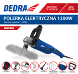 DEDRA DED7955 POLERKA ELEKTRYCZNA 1200W