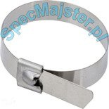 Stalowe opaski zaciskowe, 4.6x125mm