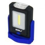 Lampa 1W LED COB + 3W LED, 100 lumenów, prostokątna,podstawa