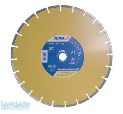 DEDRA TARCZA DIAMENTOWA DO CIĘCIA I SZLIFOWANIA 230 mm/22,2 mm - H1157