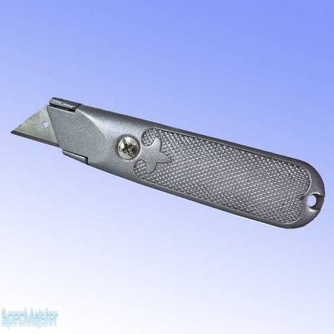 Dedra Nóż metalowy stałe ostrze trapez M9033