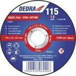 DEDRA Tarcza do cięcia stali TYP 41, F13052